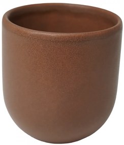 Set  4 Pahare Cafea Novum (250ml, Maro Pantone Cambridge) Gresie Glazurata Manual