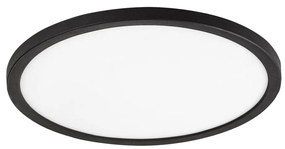 Plafoniera LED slim 50cm Gonzalo negru/alb