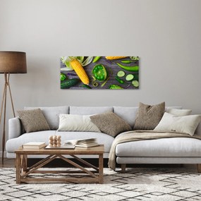 Tablou cu legume (120x50 cm)