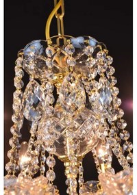 Wranovsky JWZ151082130 - Lustră de cristal pe lanț CLASSE 8xE14/40W/230V