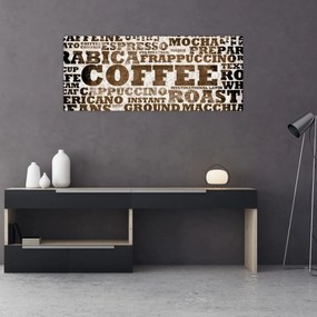 Tablou - Cafea (120x50 cm)