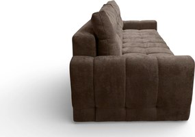 Canapea extensibilă Calvero - împletitură maro Kiara 856