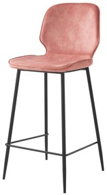Scaun bar Rabal  (negru + roz). 1098708