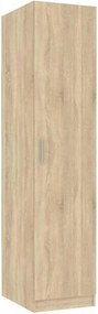 Dulap INVITA Tip 1, stejar sonoma, DTD laminat, cu o usa, 46x60x200 cm