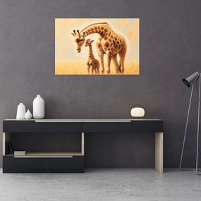 Tablou - Girafe (90x60 cm)
