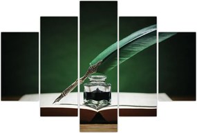 Tablou cu stilou sriind (150x105 cm)