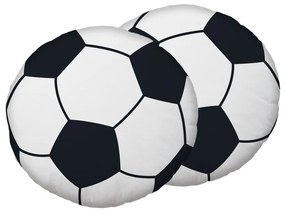 Pernă pentru copii din polar, fleece 21x32 cm Football – Jerry Fabrics