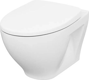 Set vas WC suspendat A29 Cersanit Moduo si capac slim softclose alb