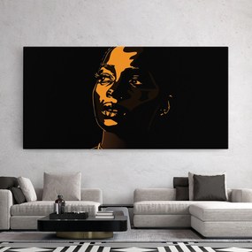 Tablou Canvas, 60x120cm, Dormitor si Living, Femei, Femei africane, African Yellow Light