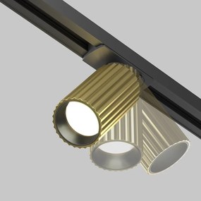 Spot GU10, accesoriu pentru sinele monofazate Unity, Calipso negru/alama