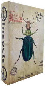 Cutie tip carte BUGGY, 12.5x3x21cm, Lemn