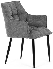 Set de scaune de sufragerie DCH-J2139 GREY2, 2 buc