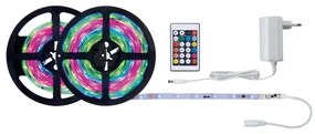 Bandă dimabilă LED RGB/15W Paulmann 70514 SIMPLED 7,5m 230V + telecomandă