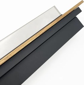 Brilagi - Plafonieră LED WOODY FLAT LED/25W/230V stejar/negru