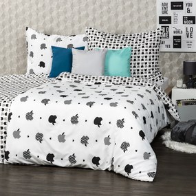 Lenjerie de pat micro 4Home Appletime, 140 x 200 cm, 70 x 90 cm