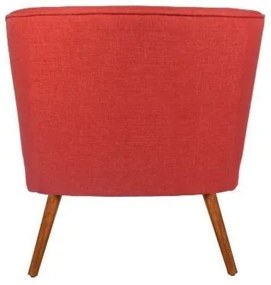 Fotoliu JENI roșu