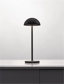 Lampa LED portabila iluminat exterior decorativ ROSE negru