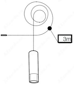 Azzardo AZ3457 - Suspensie ZIKO 1xG9/40W/230V
