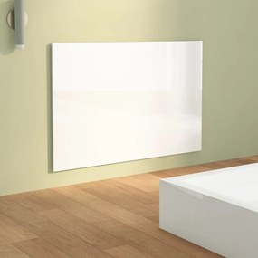 Tablie de pat,alb extralucios, 120x1,5x80 cm, lemn prelucrat Alb foarte lucios, 1