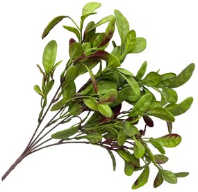 Planta artificiala verde-rosu CHANIA, 30cm
