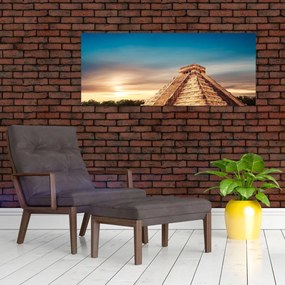 Tablou - Monumente renumite maiașe (120x50 cm)