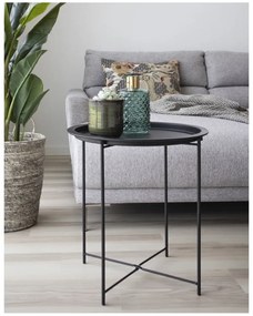 Măsuță auxiliară rotundă din metal ø 47 cm Bastia – House Nordic