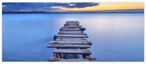 Tablou - Ponton, Zadar, Croația (120x50 cm)