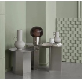 Măsuță auxiliară rotundă din oțel inoxidabil ø 50 cm Oru – Blomus