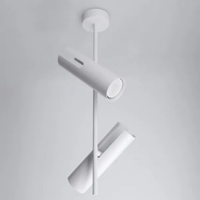 Brilagi - Lustru LED RGBW cu intensitate reglabilă pe tijă BRANCH, 2xGU10/6,5W/230V, alb