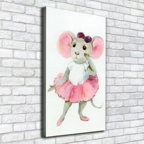 Print pe canvas Mouse-balerină