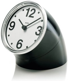 Ceas de masa, negru, diametru 7 cm - Alessi