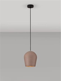 Lustra suspendata din ciment OMIO 20cm