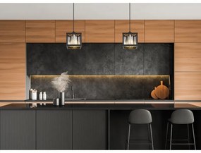 Pendul design modern Mathilde negru mat