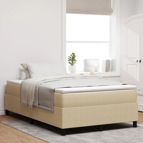 vidaXL Pat Box Spring cu Saltea în Gri Deschis Verde, 120x200 cm, țesătură Corduroy