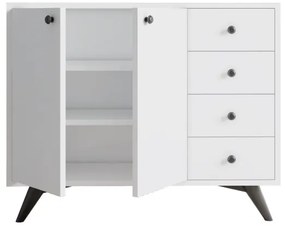 Dulap WAGA 82x100 cm alb