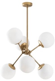 Lustră pe tijă GONDOL 6xE27/40W/230V