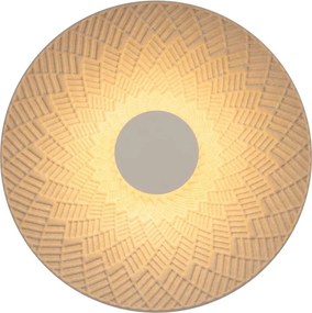Aplica de perete decorativa LED Misaki crem