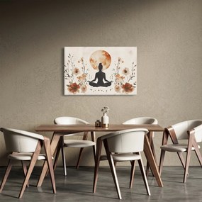 Tablou - Yoga Portocalie (90x60 cm)