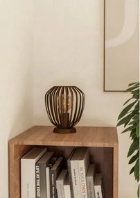 Eglo 901099 - Lampă de masă ESPINAL 1xE27/40W/230V bronz