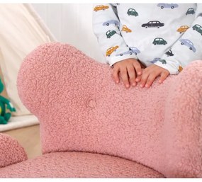 Fotoliu pentru copii TOBI, roz