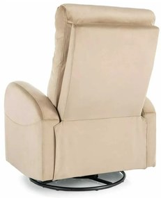 Scaun reclinabil Olimp Velvet, bej