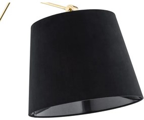 Lampă de perete ZAKYNTOS PLUS 1xE27/15W/230V neagră/aurie Argon 4898