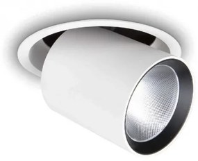 Spot LED directionabil, incastrabil pentru tavan fals NOVA 30W 4000K WH
