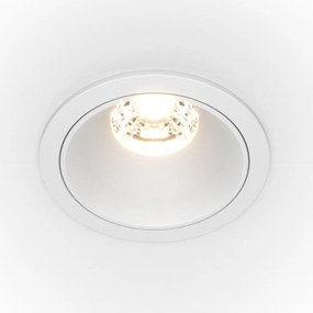 Spot LED incastrabil design tehnic Alpha alb, 4000K