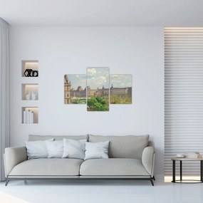 Tablou - Camille Pissarro, Place du Carrousel, Paris, reproducere (90x60 cm)