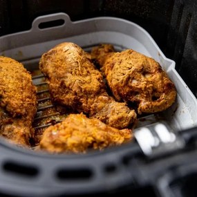 Set 2 forme din silicon pentru Airfryer Klausberg KB 7790, 21x20.3 cm, Pana la 230°C, Fara BPA, Gri