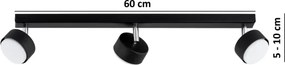 Brilagi - Spot LED RGB dimmabil MONO 3xGX53/14W/230V Wi-Fi Tuya negru