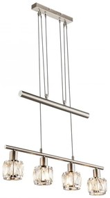 Lustra cu înaltime reglabila stil modern KRIS 4L 54356-4Z GL