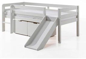 Sertare pentru sub pat de copii albe 2 buc. Pino – Vipack