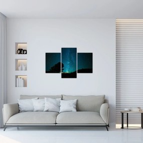 Tablou cu cerul nocturn și stele (90x60 cm)